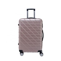 Jgerald 2003 ABS+PC luggage custom hot sale  travel aluminum airport trolley suitcases luggage